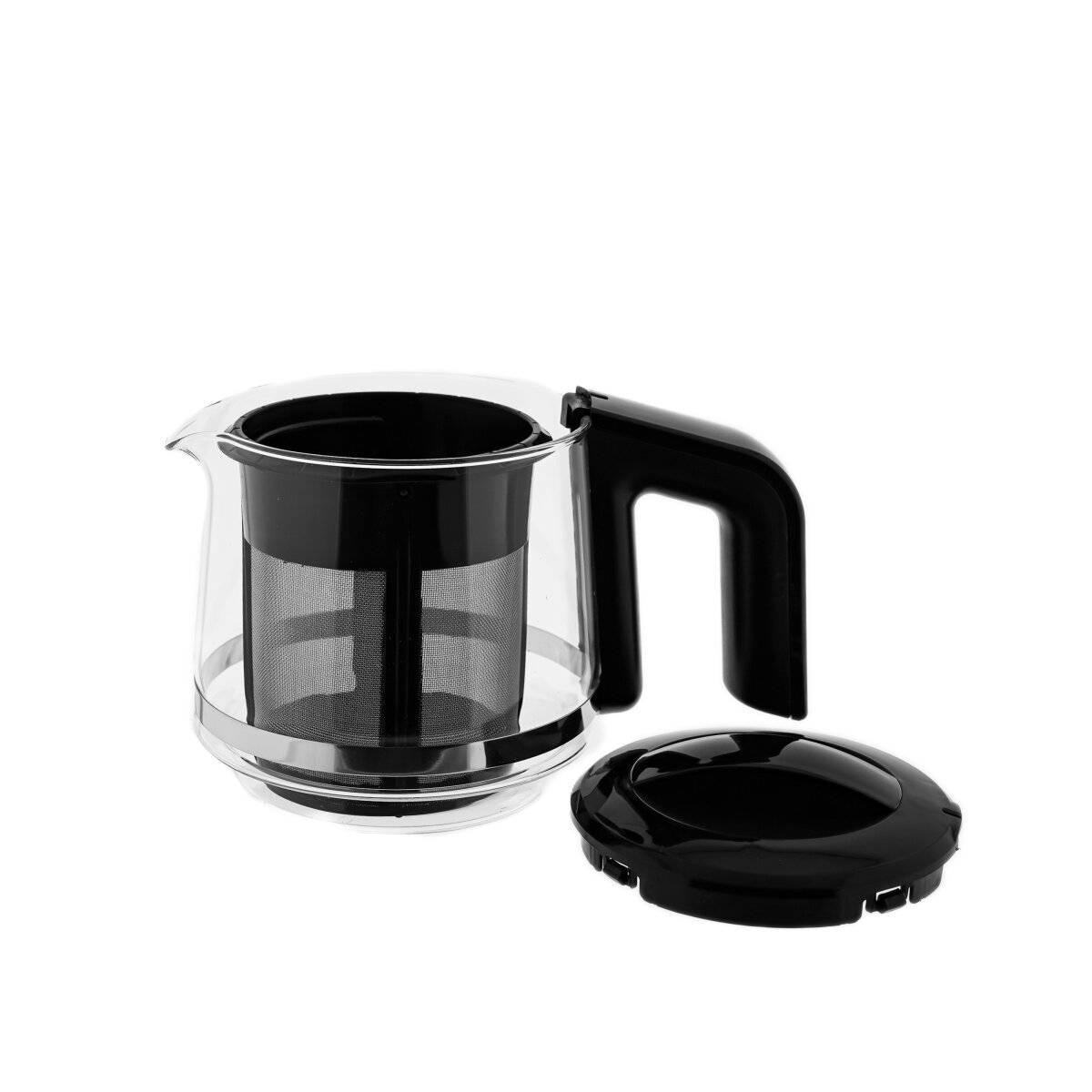 Bollitore e macchina per il tè Mulex Tea Express 2 in 1 - 1L + 2L, 1650W - Nero-1