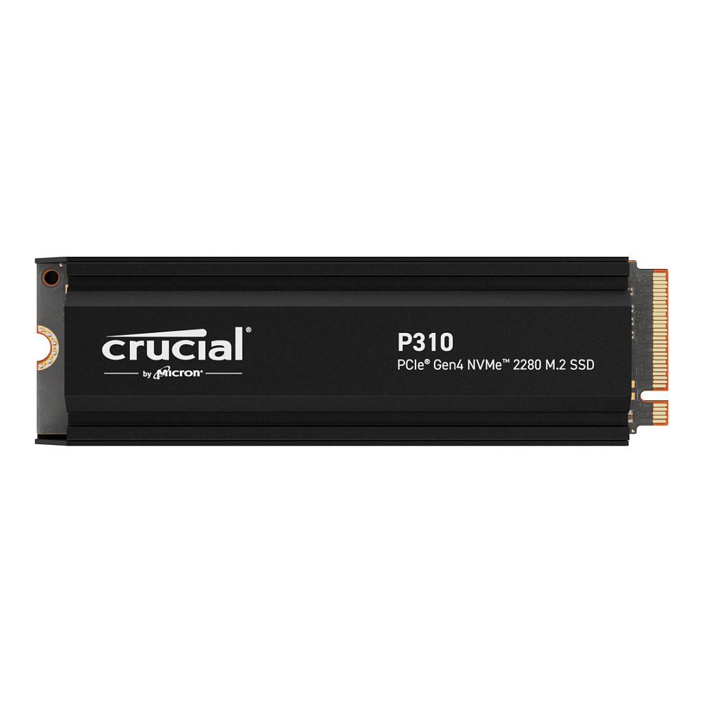 Crucial CT4000P310SSD5 P310 4TB PCIe Gen4 NVMe 2280 M.2 SSD con dissipatore-0