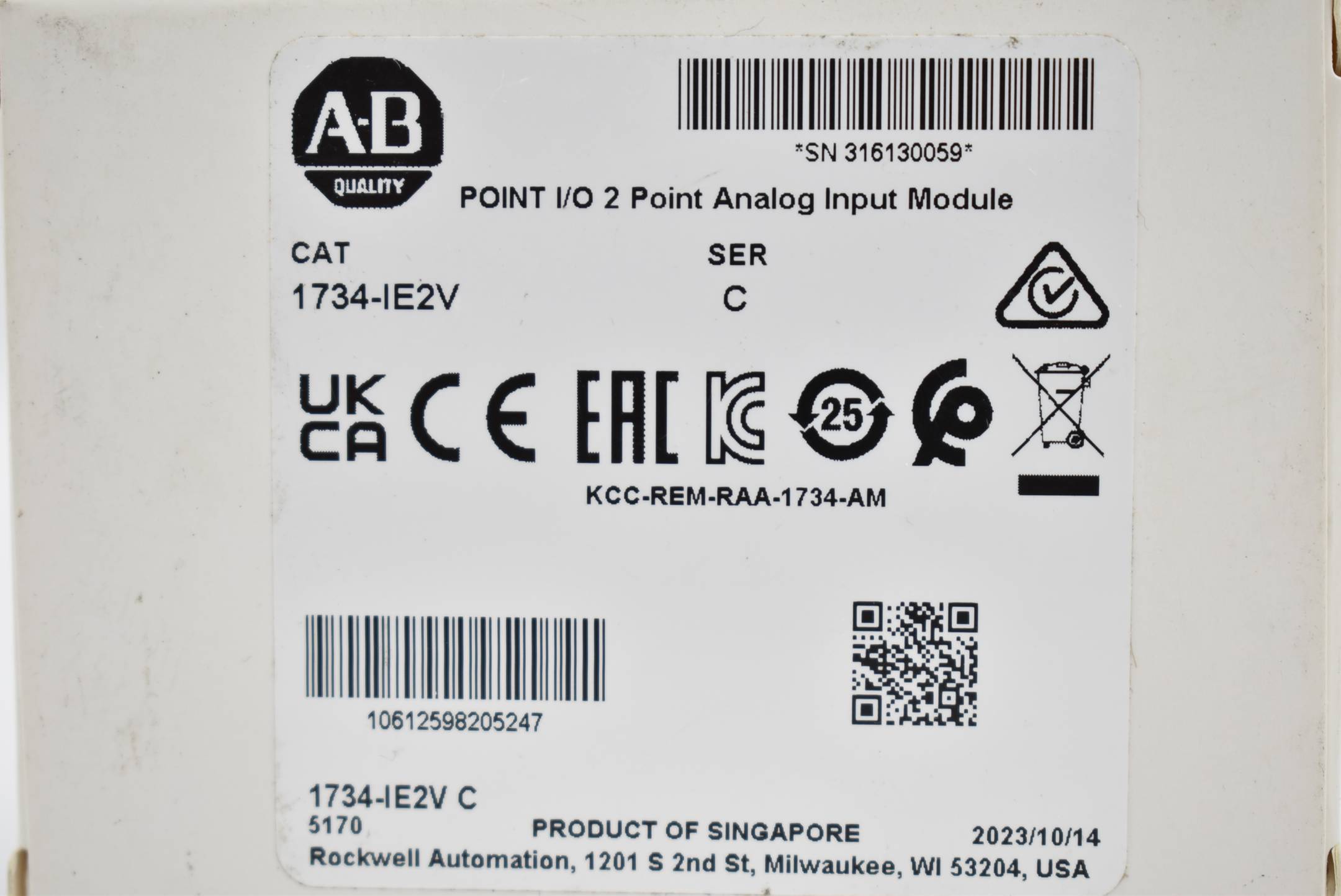 ALLEN-BRADLEY - 1734IE2V-2