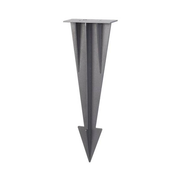 V-TAC Picchetto da Giardino per Lampada Solare Grigio VT-409CCT