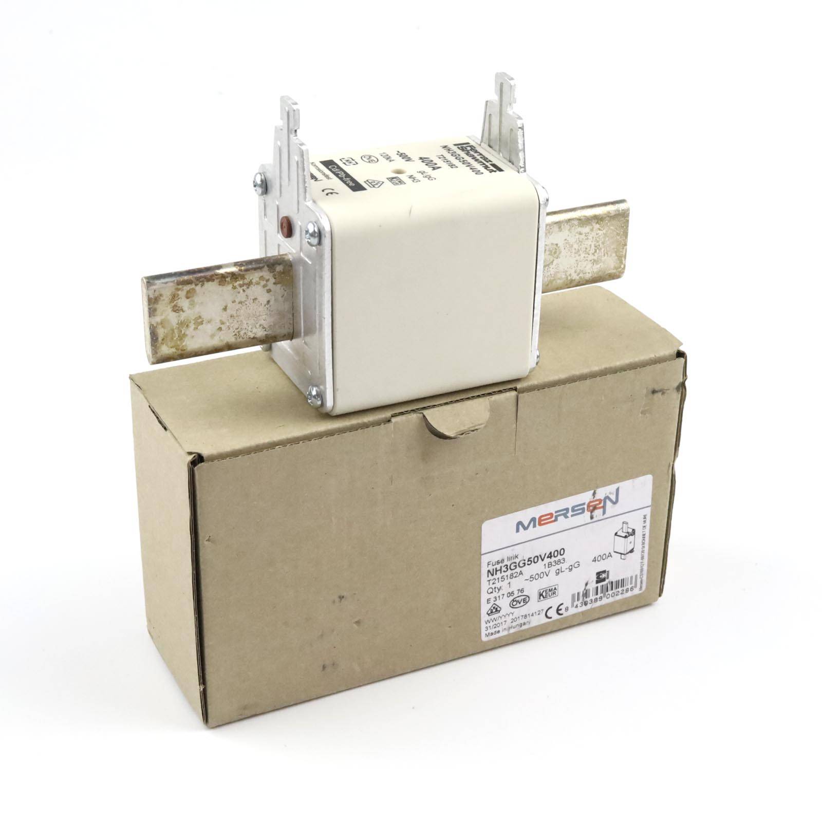 Mersen Ferraz Fusibile NH BT Taglia 3 500VAC GG 400A-0