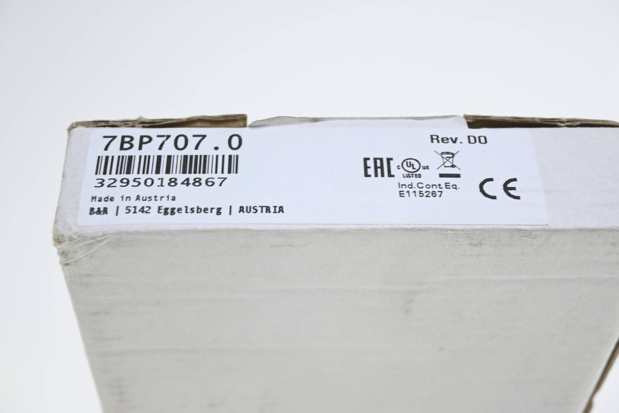 B&R - 7BP707.0 - B&R 7BP707.0-2