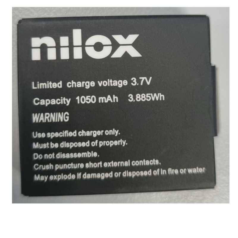 Nilox NXBATDUALS01 accessorio per fotocamera sportiva Batteria per fotocamera-0
