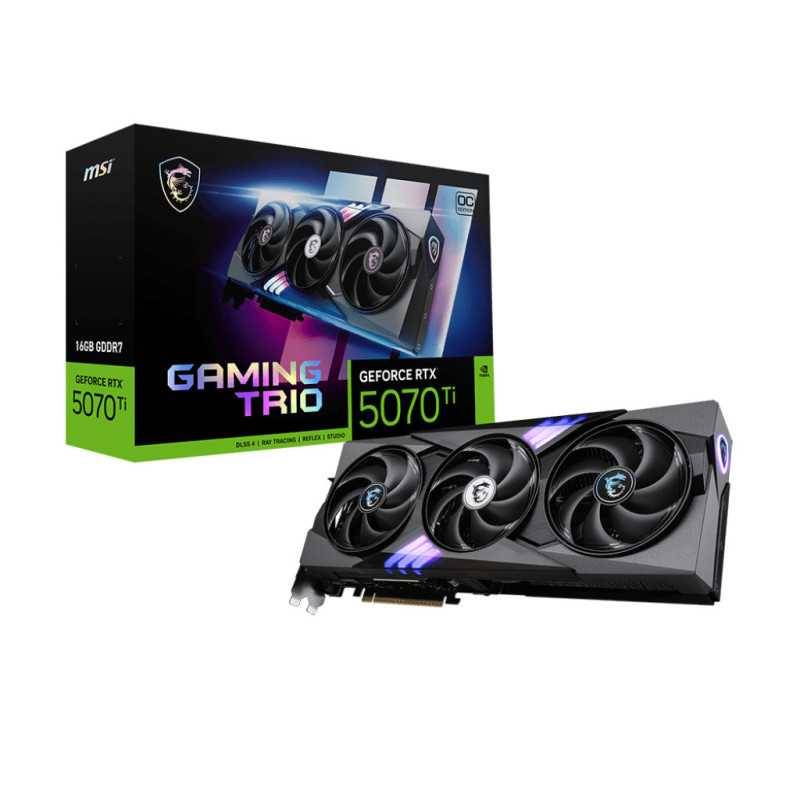 MSI GAMING GeForce RTX 5070 Ti 16G TRIO OC NVIDIA 16 GB GDDR7-0