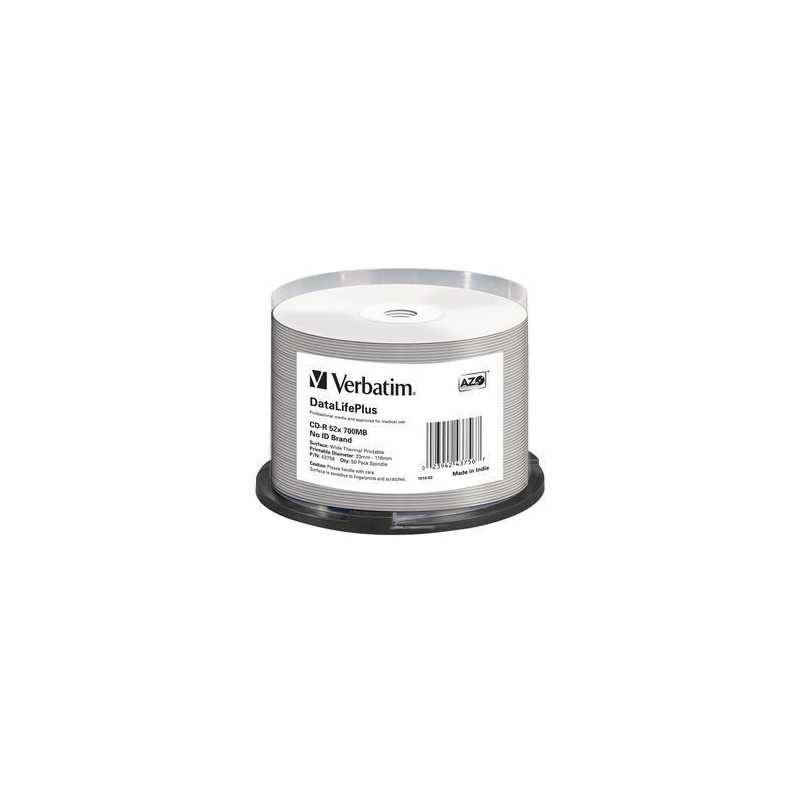 Verbatim CD-R 52x DataLifePlus 700 MB 50 pz-0