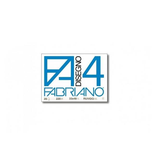 Fabriano Blocco FA/4 20 Fogli 33 x 48 cm ruvidi