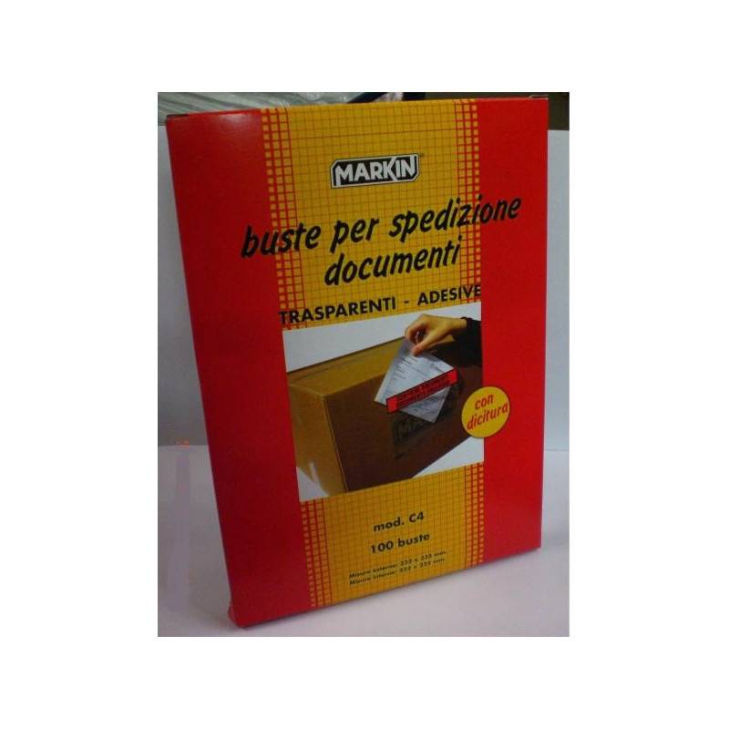 Markin C4 busta C4 (229 x 324 mm) Bianco 100 pz-0