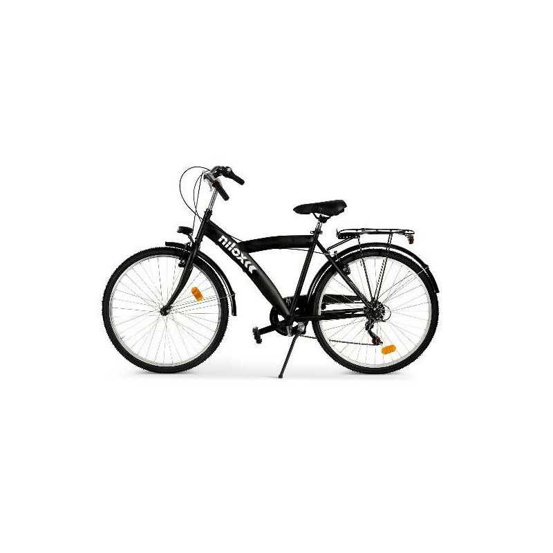 Nilox Bici Muscolare Bicicletta da città Acciaio Nero-0