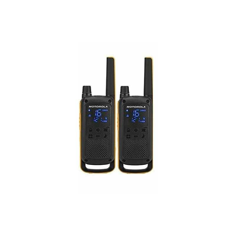 Motorola Talkabout T82 Extreme Twin Pack ricetrasmittente 16 canali Nero, Arancione-0