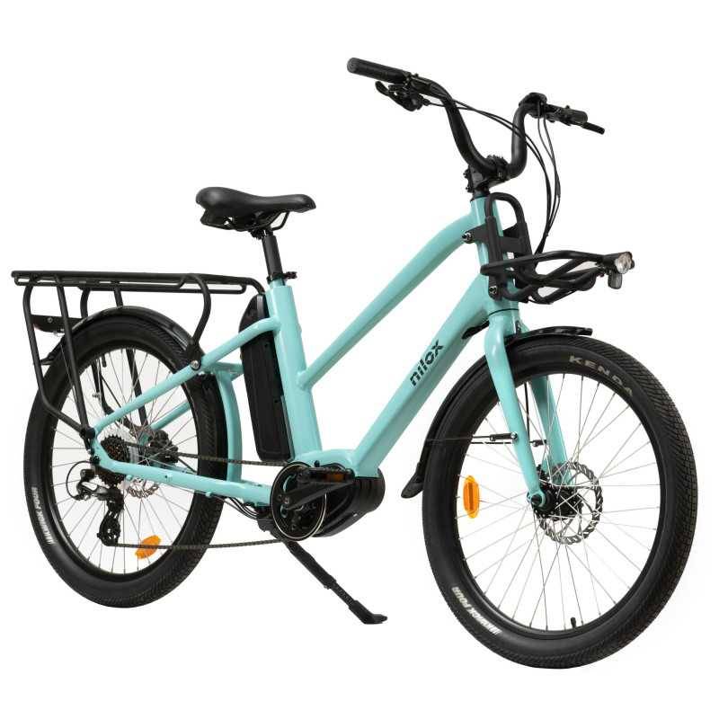 Nilox 30NXEBCMMV1 bicicletta elettrica Blu Alluminio 61 cm (24") Litio-0