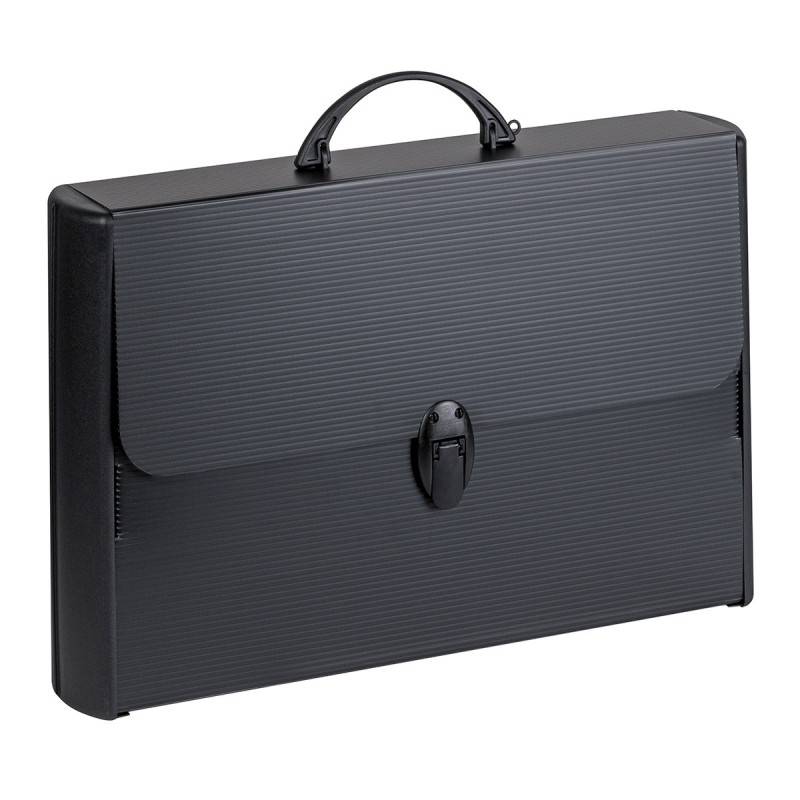 BORSA POLIONDA HARDOX TOTAL BLACK 43X28X8,5 - 1 CHIUSURA-0