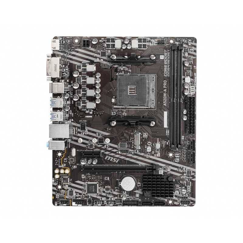 MSI A520M-A PRO scheda madre AMD A520 Socket AM4 micro ATX-0