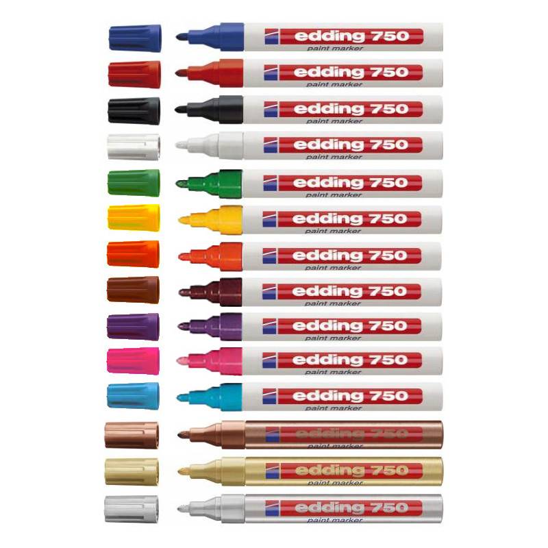 Edding 750 Verde 10 pz-0