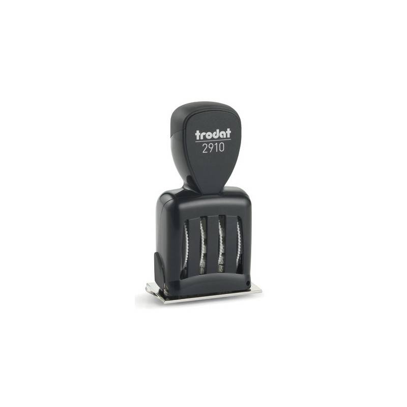 Trodat 73042 timbro aziendale Tradizionale Timbro data Metallo, Plastica-0