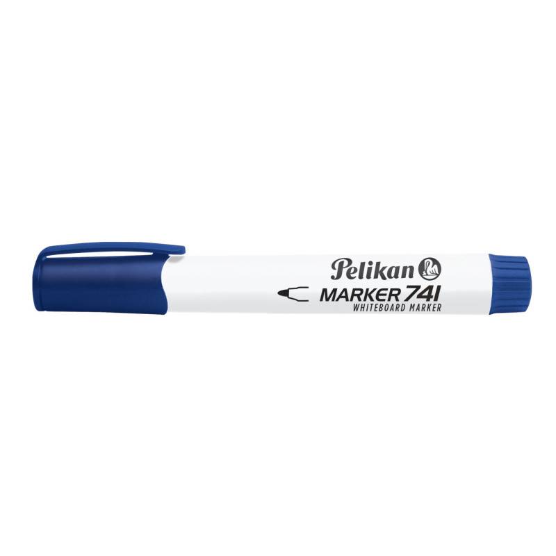 Pelikan 741 evidenziatore 10 pz Tipo di punta Blu-0