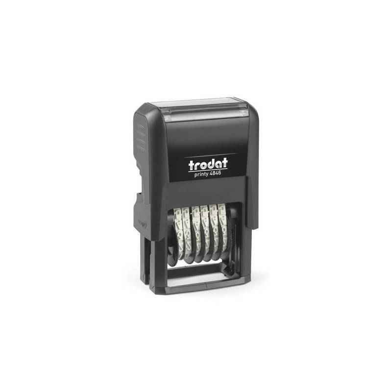 Trodat 4846 Autoinchiostrante Timbro con numero-0