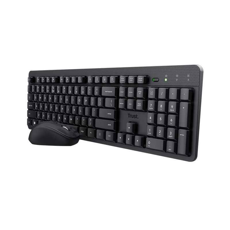 Trust Ody II tastiera Mouse incluso Universale QWERTY Italiano Nero 25019-0