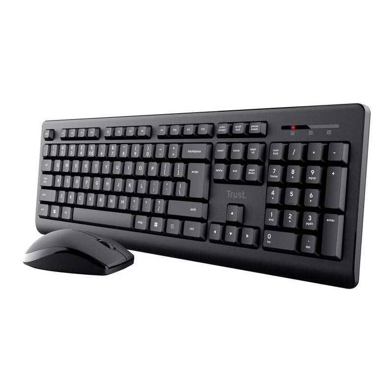 Trust Primo tastiera Mouse incluso Ufficio RF Wireless QWERTY Italiano Nero 25434-0