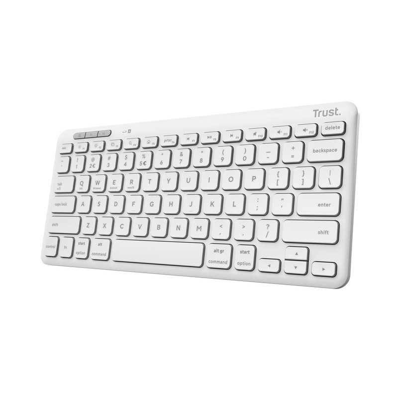 Trust Lyra tastiera Universale RF senza fili + Bluetooth QWERTY Italiano Bianco 25143-0