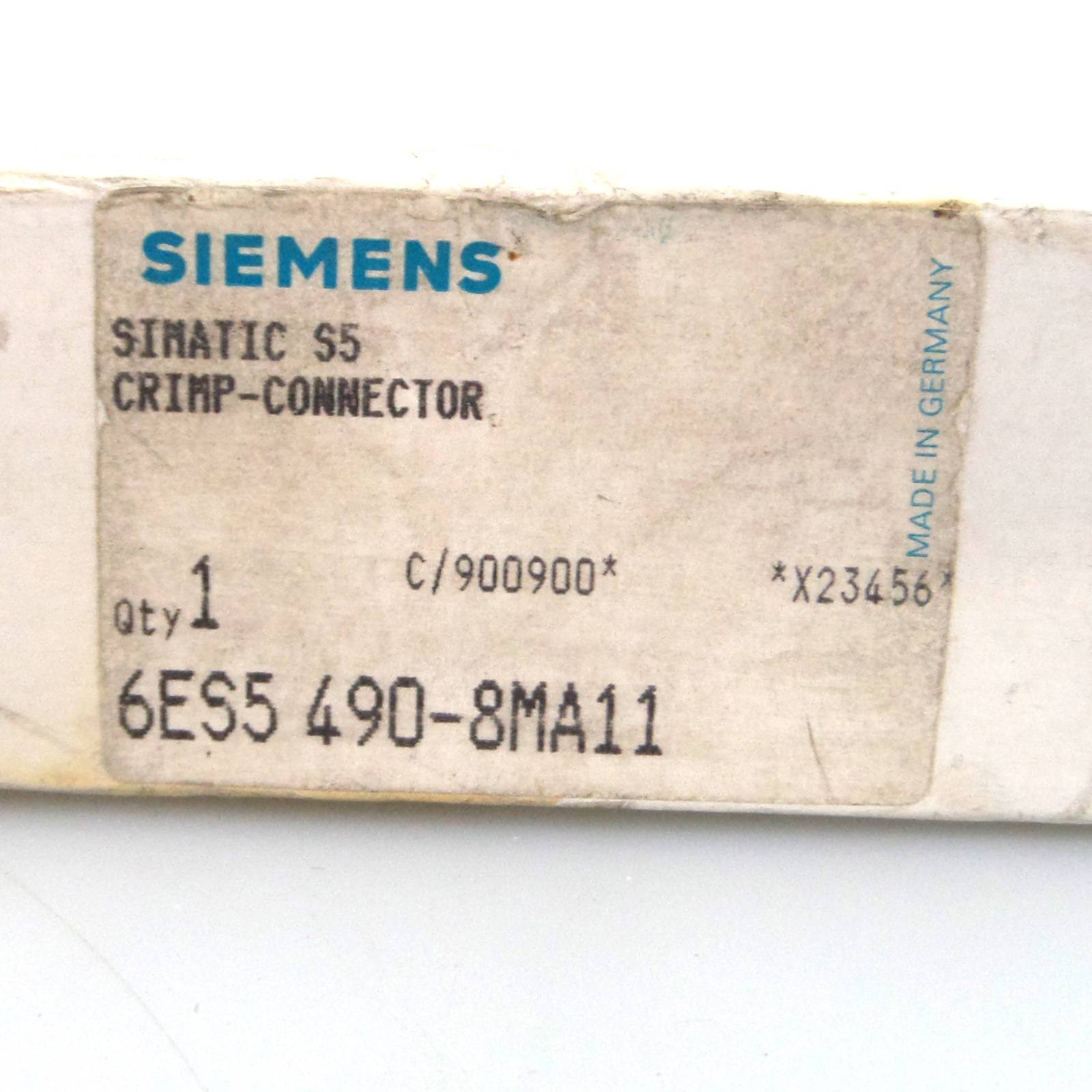 Siemens - 6ES5490-8MA11 - SIMATIC S5, 490 FRONT CONNECTOR FOR S5-100U PLC, 40-PIN AVAI-1
