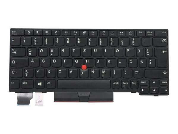 Lenovo Lite-On - Ersatztastatur Notebook - mit Trackpoint - Deutsch - für ThinkPad L13 Gen 2, L13 Yoga Gen 2, X13 Gen 1