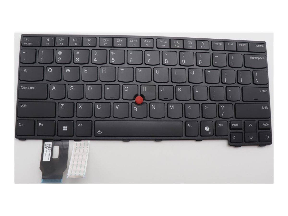 Lenovo 5N21M38124 ricambio per laptop Tastiera (NB_KYB CS24 FL - TOP,BK-BL,TRI,ENG - Warranty: 3M)-0