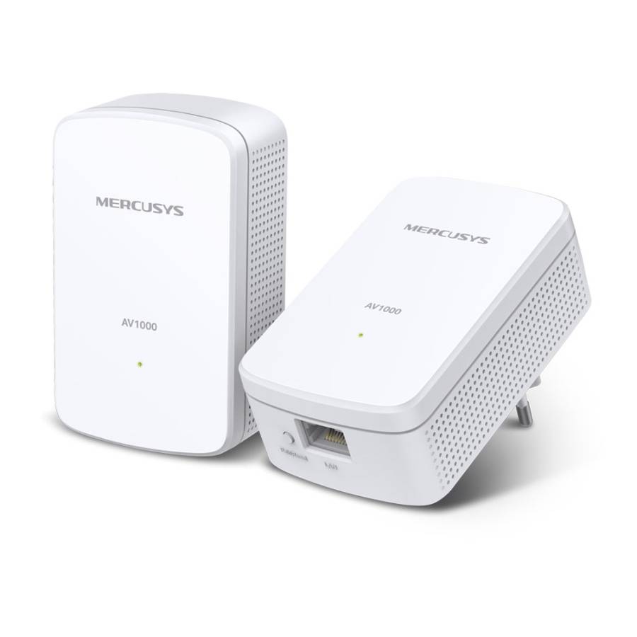 MERCUSYS MP500 KIT POWERLINE AV1000 STARTERKIT 2XMP500 1000MBPS BROADCOM CPU 1P GIGABIT-0