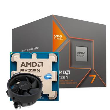 Amd Ryzen 7 8700g Processore Cpu Am5 Con Gpu Integrata Con Dissipatore