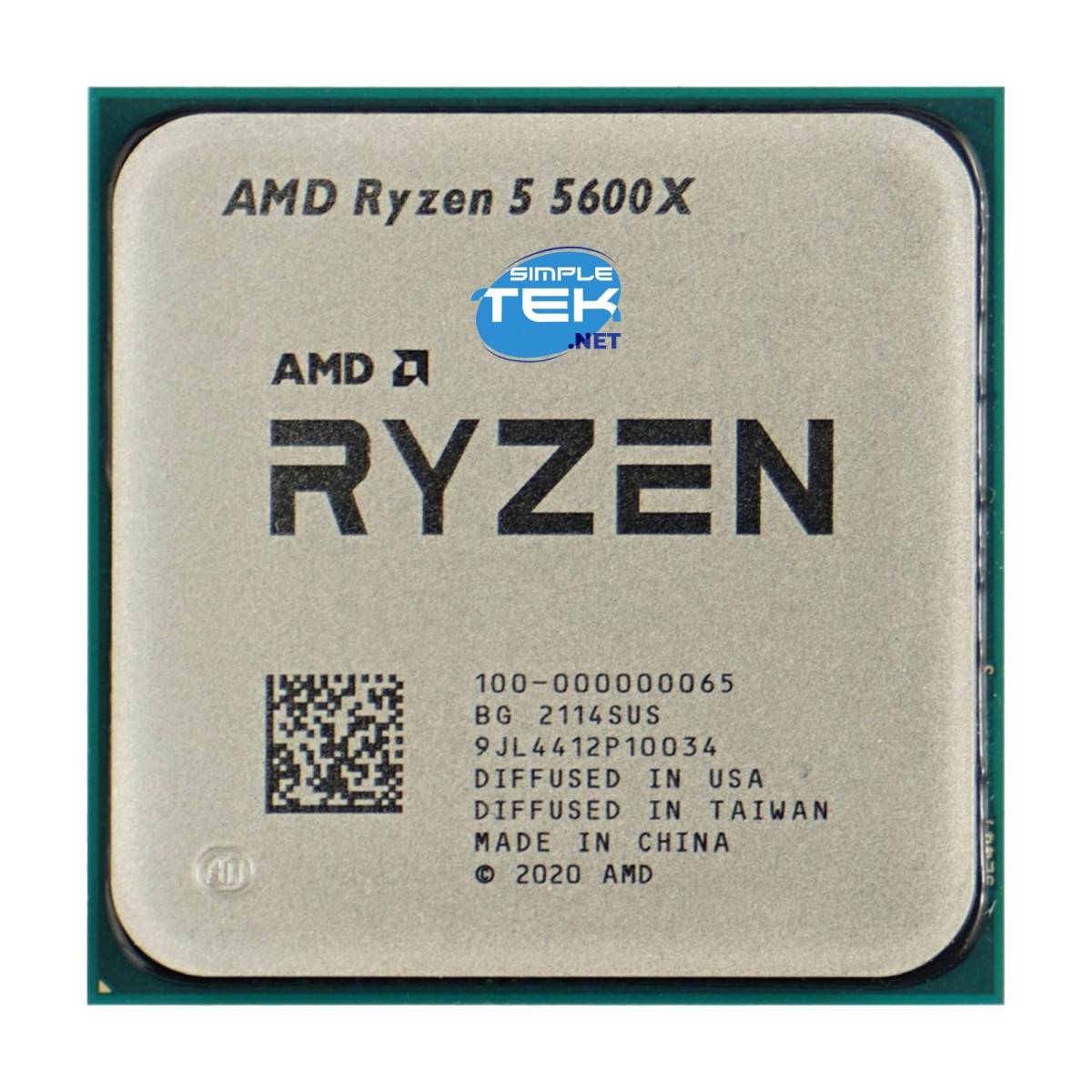 Amd Ryzen 5 5600x Max 4,60ghz Processore Cpu Am4 Bulk Tray Senza Gpu Integrata-1