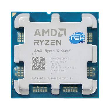Amd Ryzen 5 9500f Max 5,00ghz Processore Cpu Am5 Bulk Tray Senza Gpu Integrata