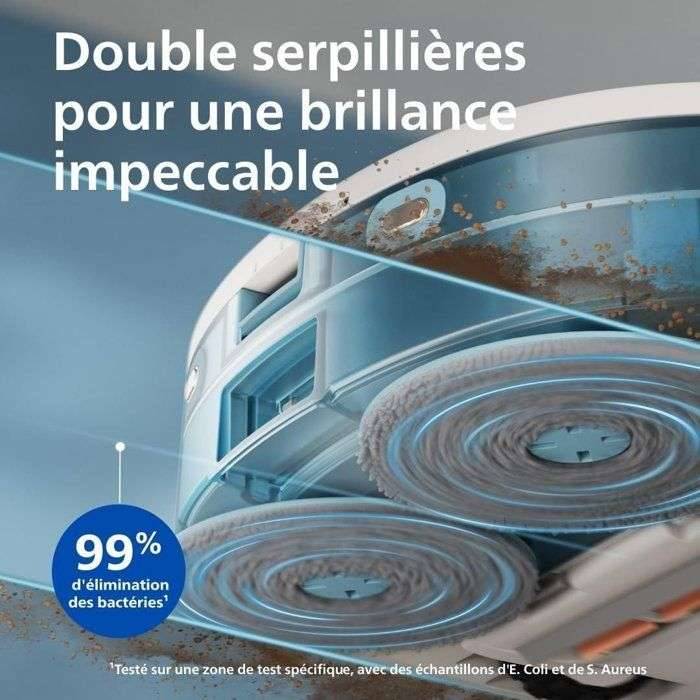 Philips XU5100/20 ASPIRAPOLVERE ROBOT XU5100/10000PA ASPIRA E LAVA CON SVUOTAMENTO AUTOM-2