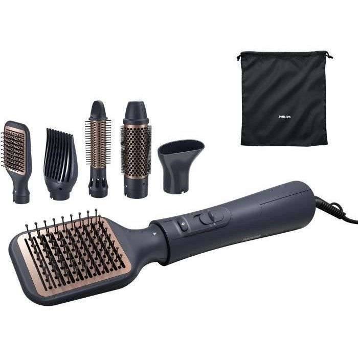 PHILIPS SPAZZOLA STYLER ARIA KIT 5 ACCESSORI RICCI LISCI-1