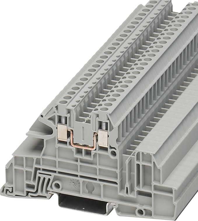 Phoenix Contact 3076034 Morsetto per installazione a più piani 5.2 mm A vite Grigio 1 pz.-2