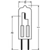 Immagine premio per OSRAM - 4058075094277 - HALOSTAR® 64440 S AX 50W 12V GY6.35 FS1 OSRAM