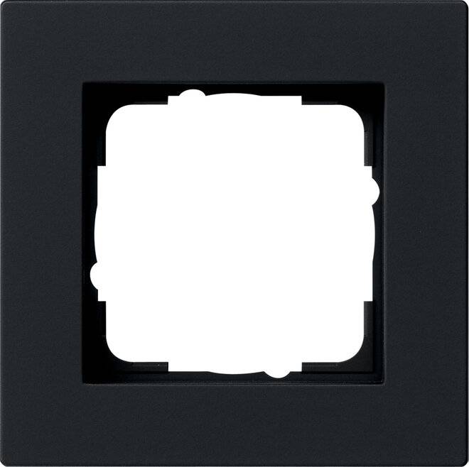 GIRA 0211095 0211095 Abdeckrahmen 1f flach E2 (211095)-1