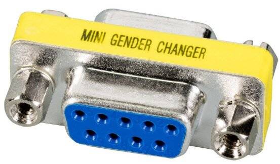 EFB-Elektronik Mini Gender Changer, DSub 9, Bu.-Bu. Hersteller: EFB Elektronik (EB411)-1