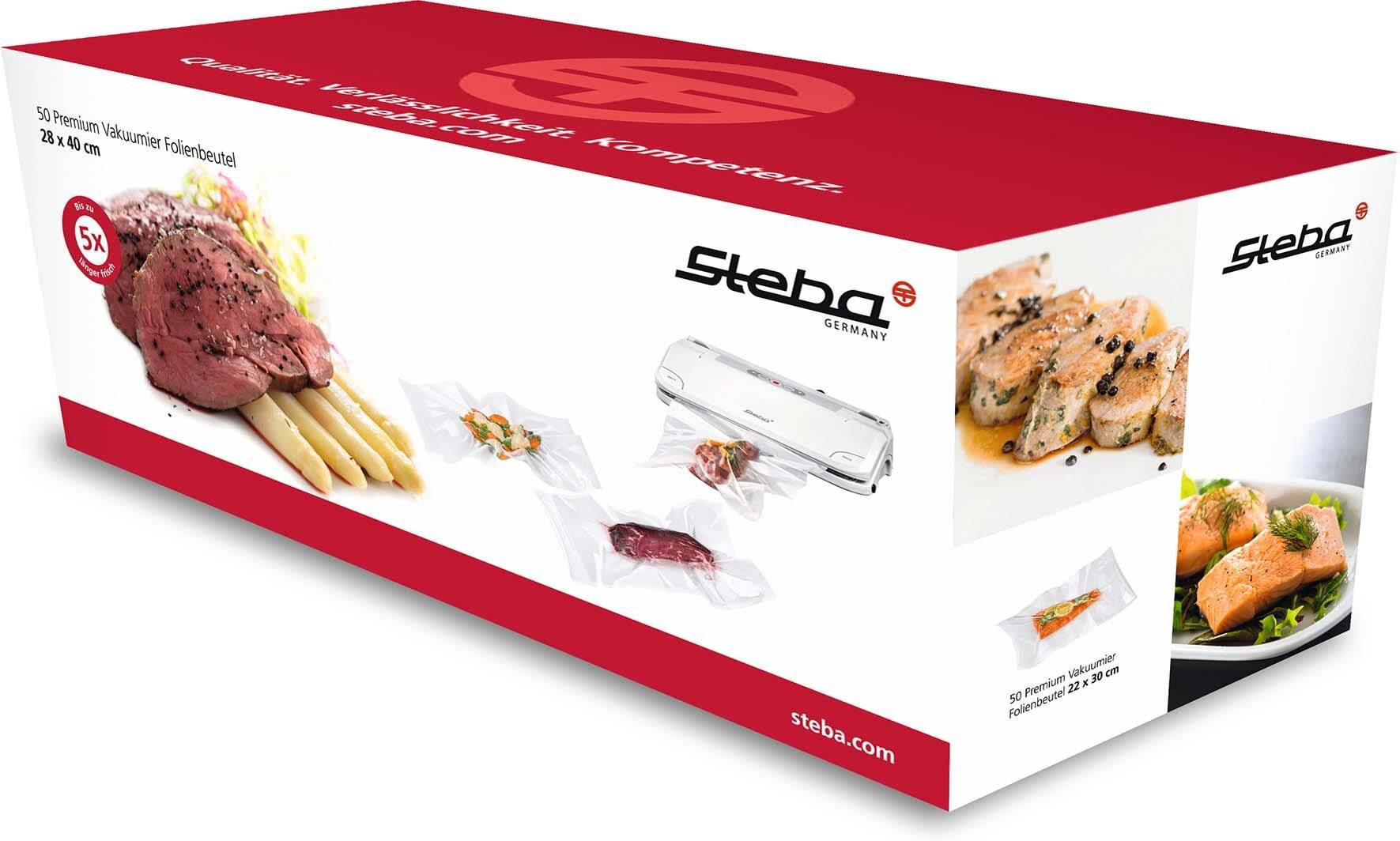 Steba 50 Premium-Vakuumier Folienbeutel 28x40 (932400)-5