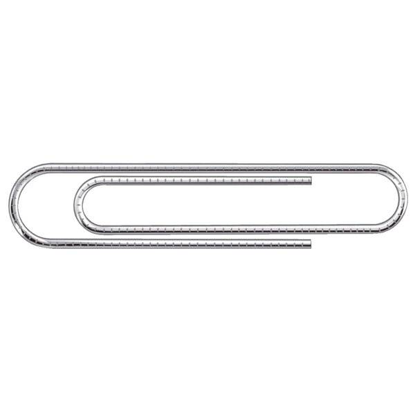 Fermagli Q-Connect filo d'acciaio nichelato 77 mm conf. da 100 - KF01320-1
