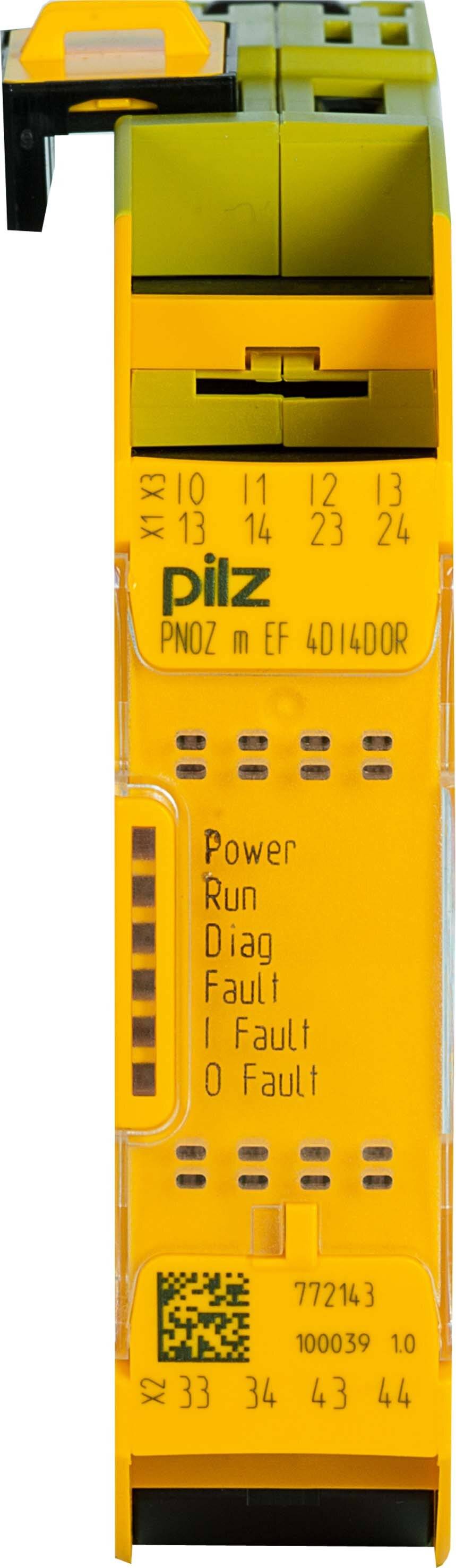 Modulo di ingresso/uscita digitale Pilz 772143 - PNOZ m EF 4DI4DOR-1