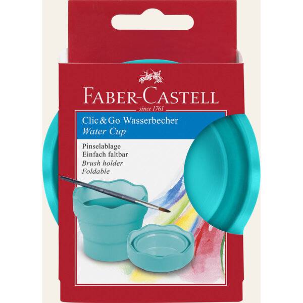 FABER-CASTELL tazza acqua turchese-0