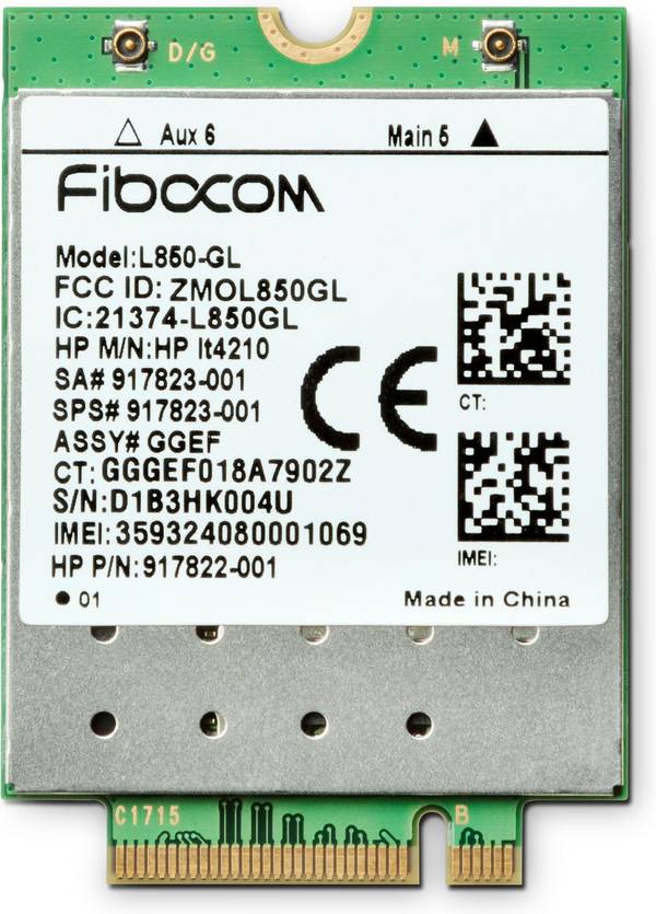 HP XMM 7360 Modem mobile wireless 4G LTE
