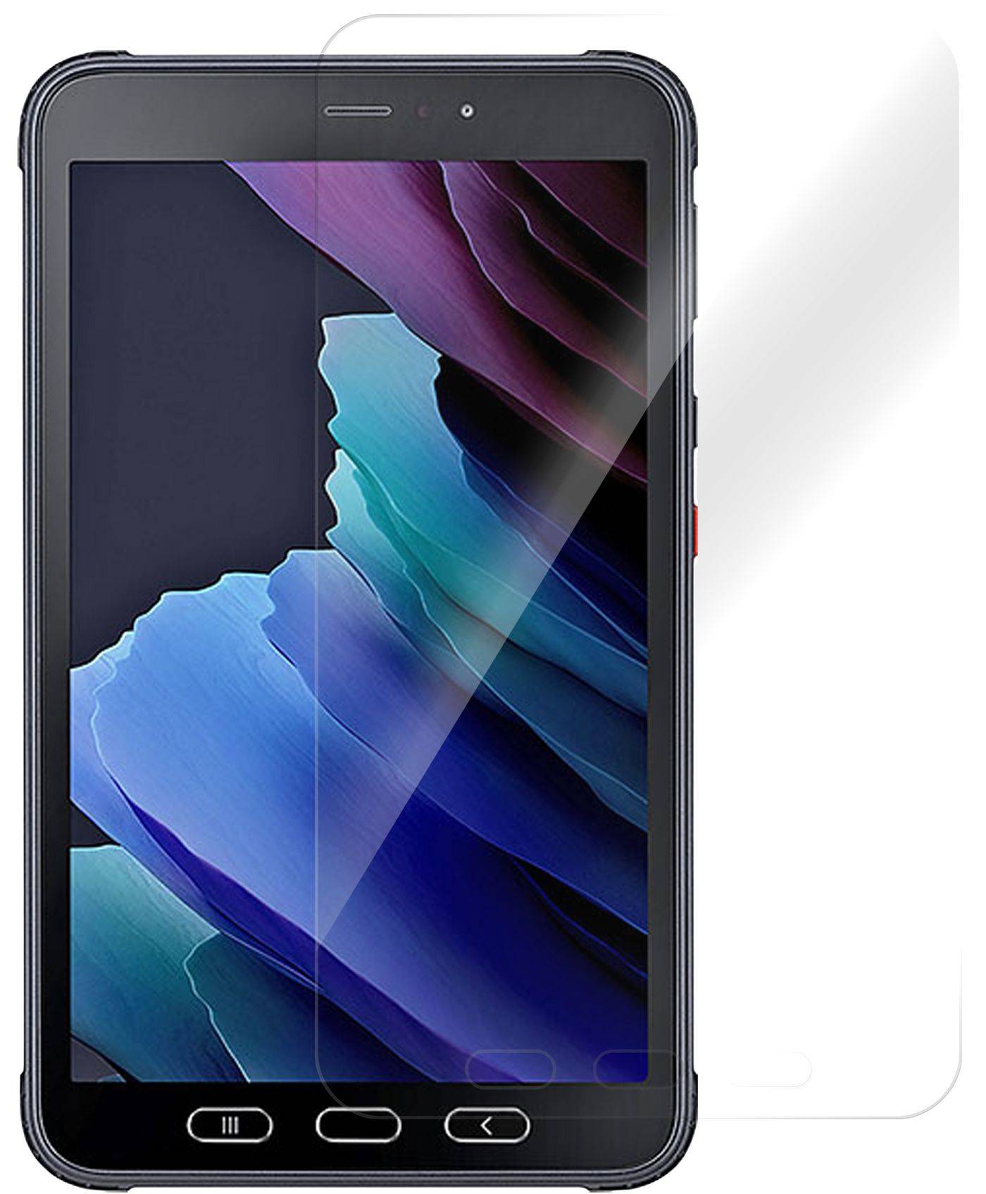 eSTUFF ES506013 Samsung Galaxy Tab Active3 Screen Protector. Tempered Glass. Titan Shield-0