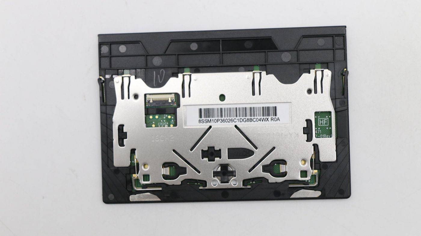 Dooku-2 Black / Jinn-2 - Black_FRU CS16 2BCP Large - Mylar + Synaptics PCB, GS Black, SOVP&MP, PL C-COVER, Chicony - War-0