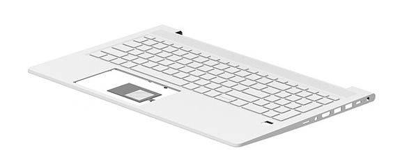 HP I SPS-TOPCOVER W/KB CP BL num INTL-0