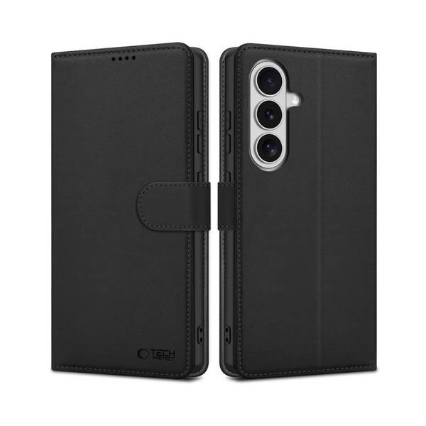 Custodia a portafoglio Tech-Protec per Samsung Galaxy S26 - Nera