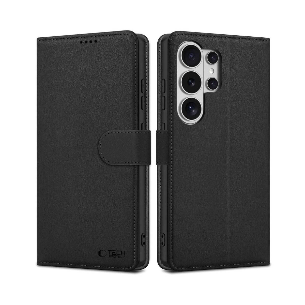 Custodia a portafoglio Tech-Protec per Samsung Galaxy S26 Ultra – Nera-0