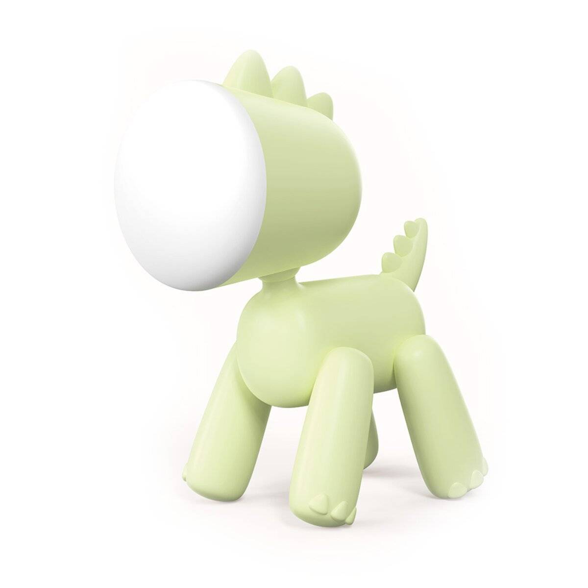 Forever Light DINOSAUR FNL-08 Luce notturna a LED con batteria ricaricabile, bianco caldo-0