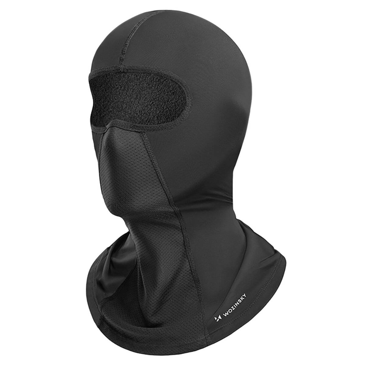 Wozinsky WKM-03B Passamontagna invernale per moto e bicicletta con isolamento nero-0