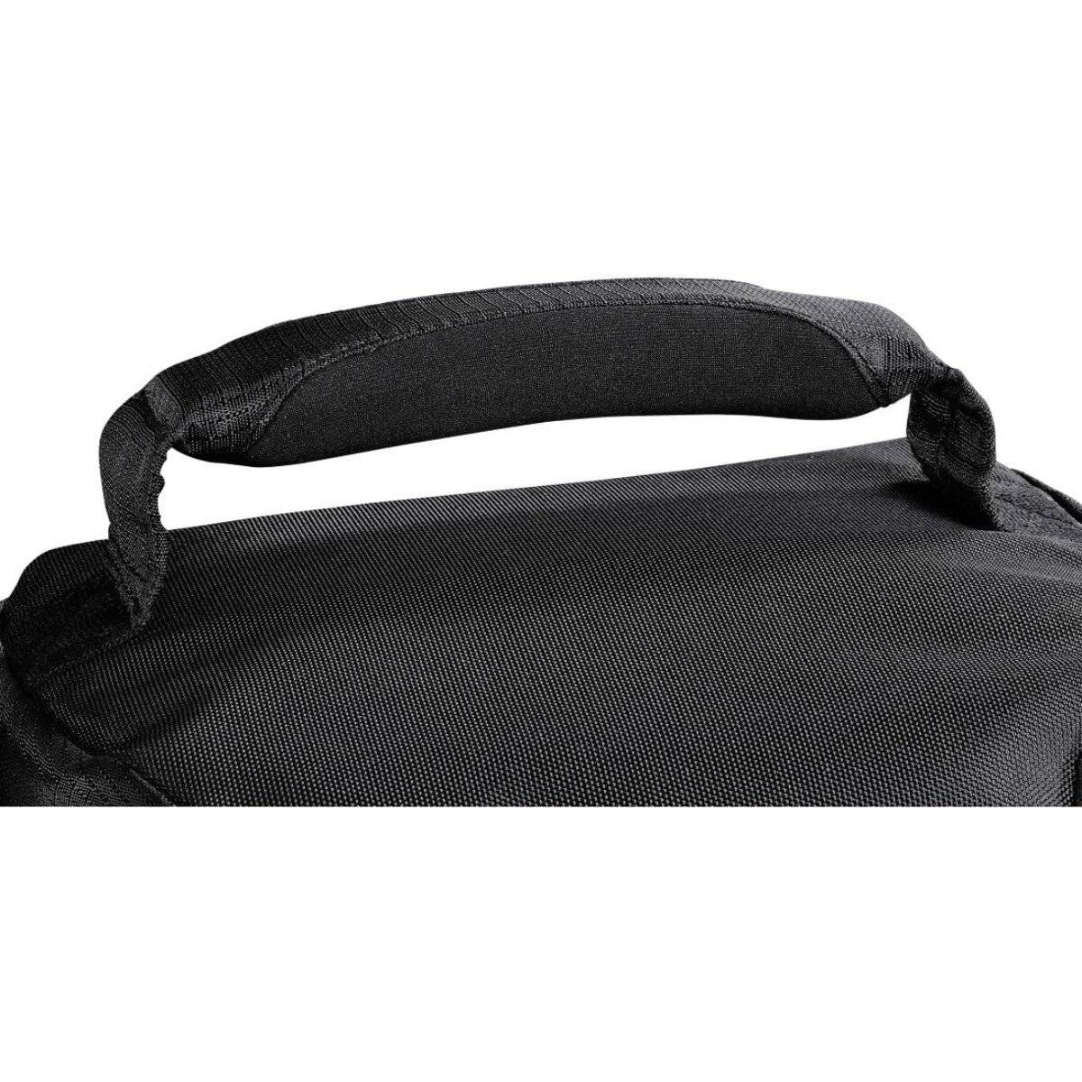 Borsa per fotocamera Hama Rexton 110 per fotocamera reflex con obiettivo - resistente alle intemperie, imbottita, nera-2