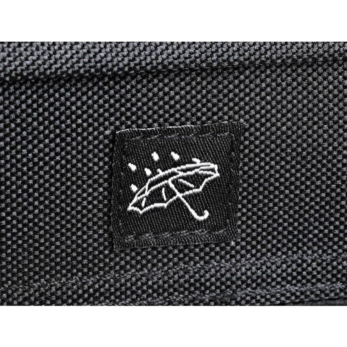 Borsa per fotocamera Hama Rexton 110 per fotocamera reflex con obiettivo - resistente alle intemperie, imbottita, nera-3